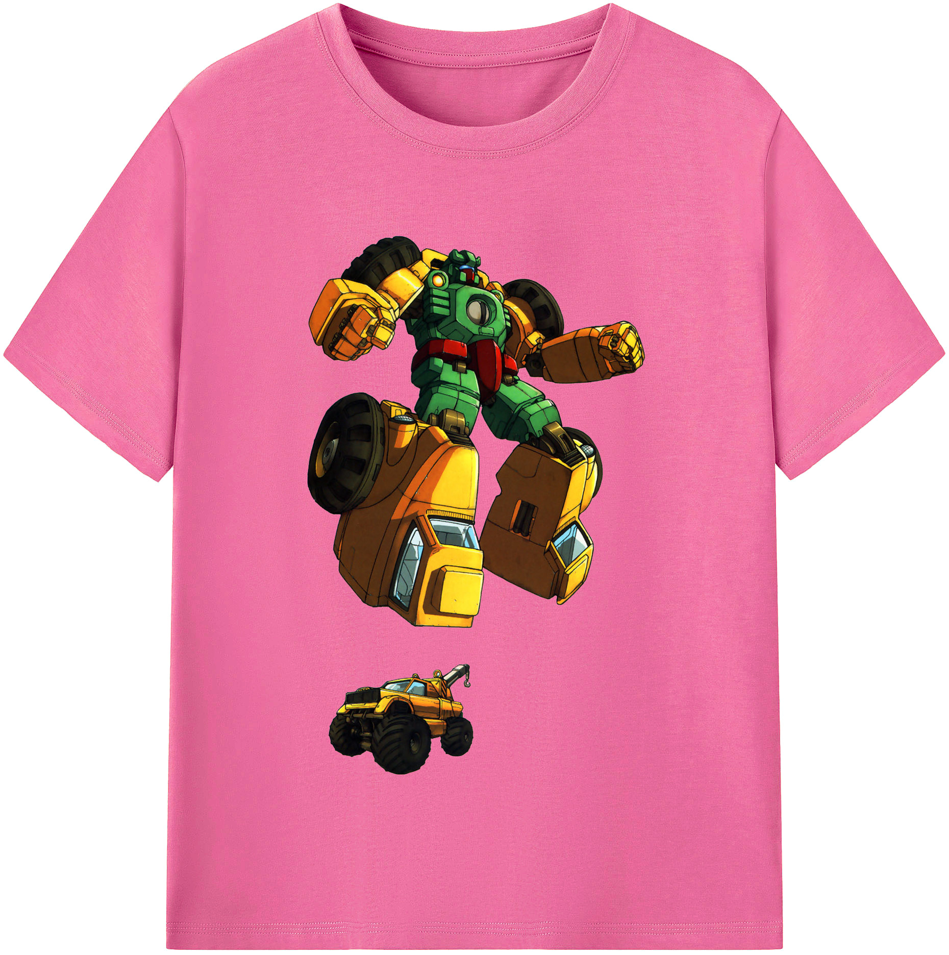 （画像用）  レディースカジュアルプリントTシャツ（綿100％）